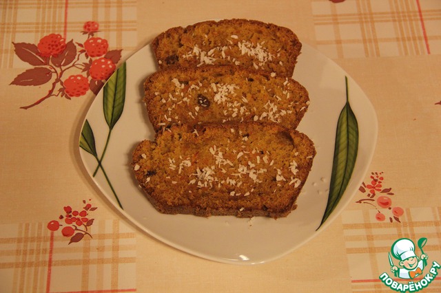 Пирог морковный 