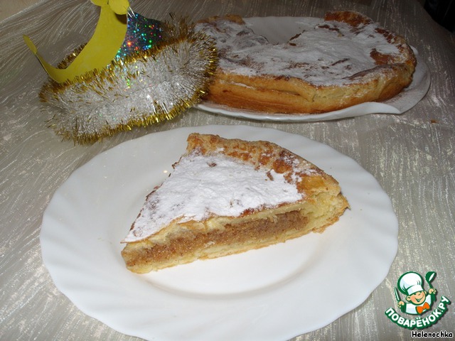 Миндальный пирог - galette des rois
