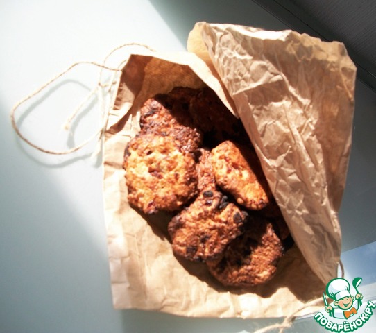 Cottage cheese biscuits with plums