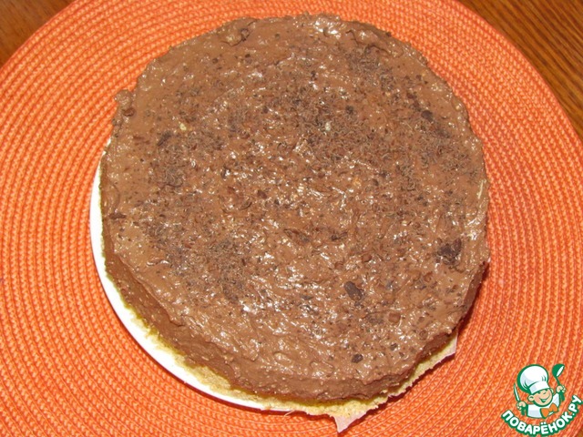 Chocolate cheesecake without baking