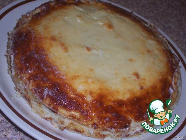 Potato pie Italian style