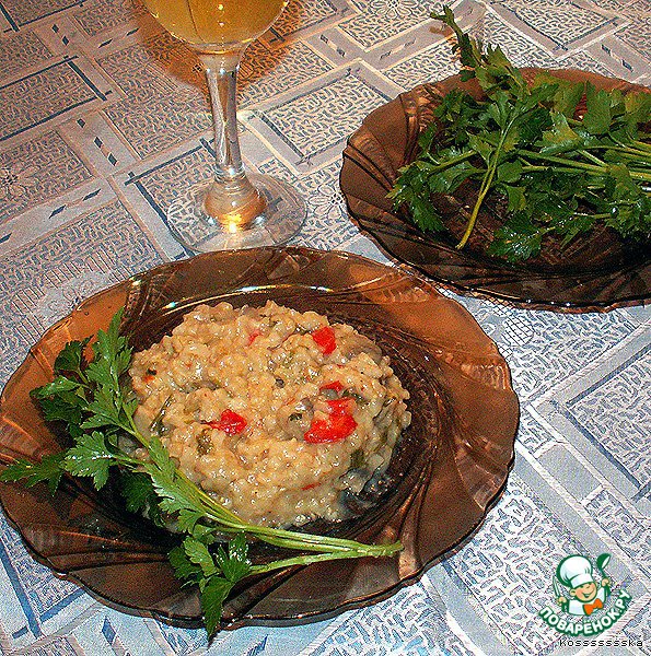 Risotto with mushrooms