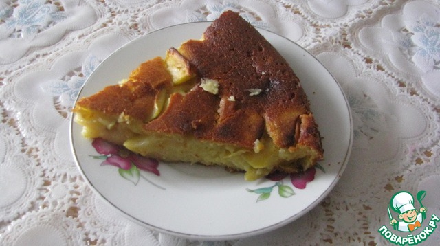 Пирог с яблоками