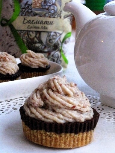 Пирожные с бананово-рисовым пудингом