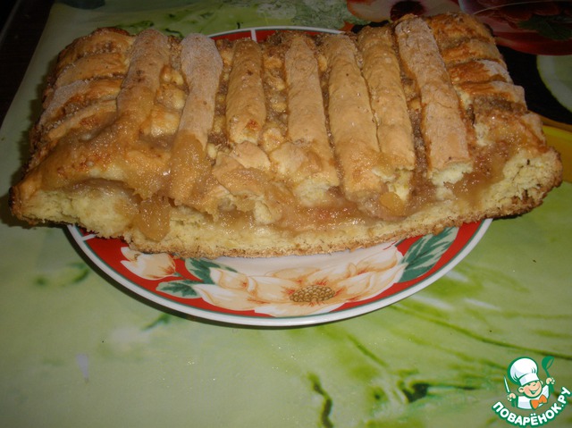 Просто пирог с яблоками