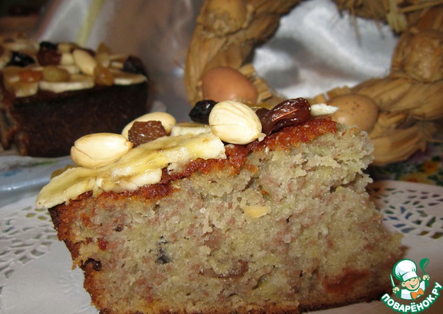 Канарский банановый пирог