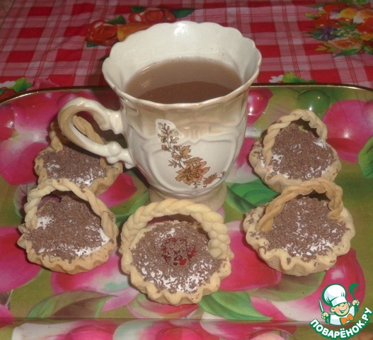 Корзиночки из песочного теста 