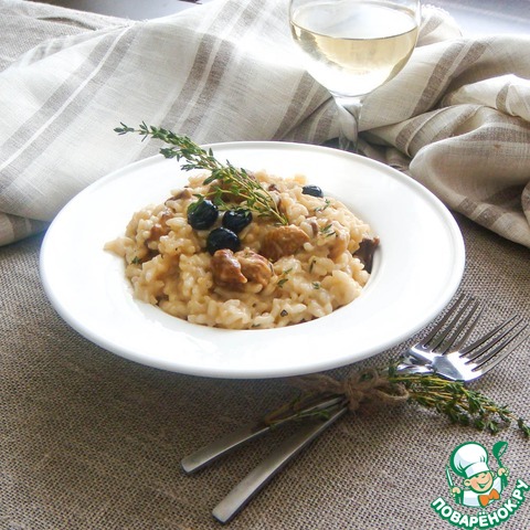 Forest risotto