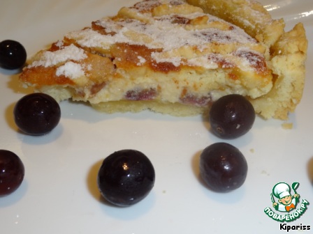 Пирог с виноградом