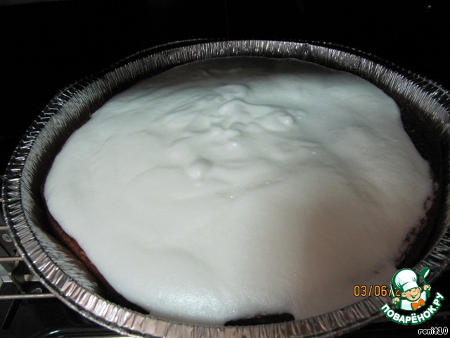 Пирог творожно-лимонный