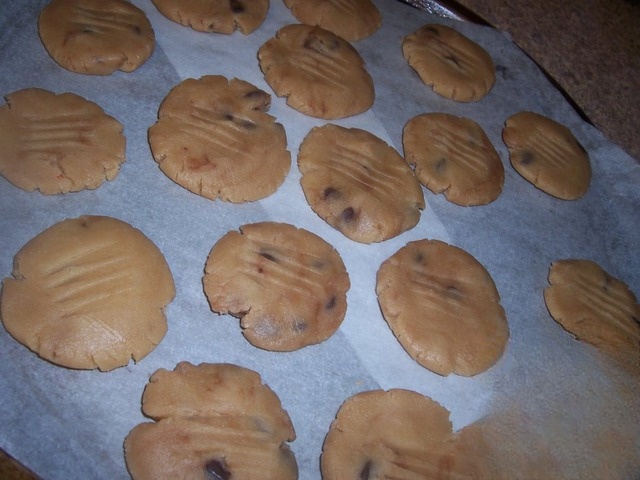 Anise cookies with chocolate