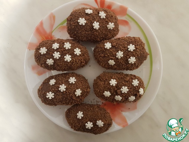 Новогоднее пирожное 