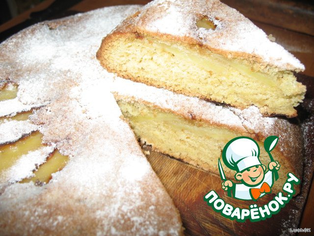 Пирог с яблоками 