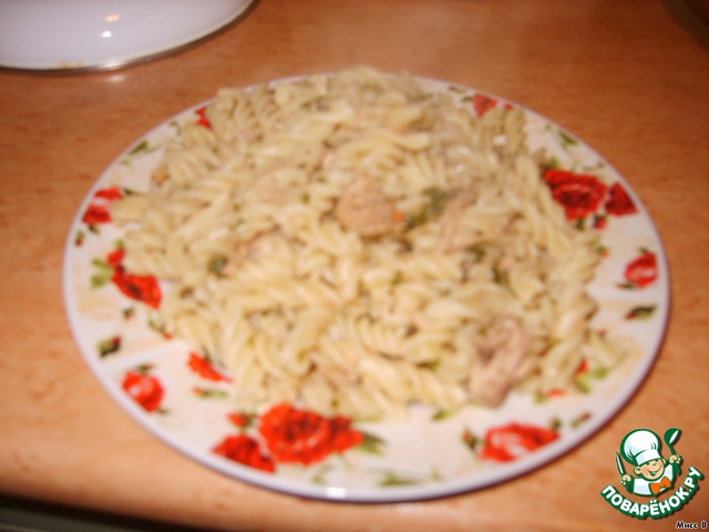 Pasta with tuna