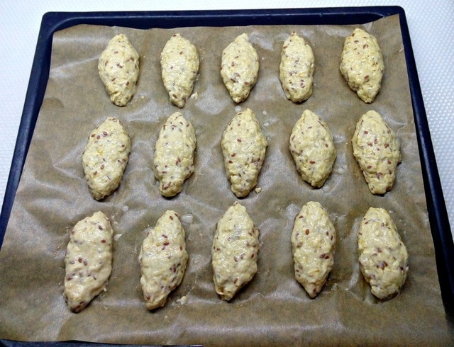 Постные банановые булочки