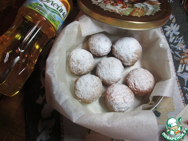 Lean sugar-cakes-honey