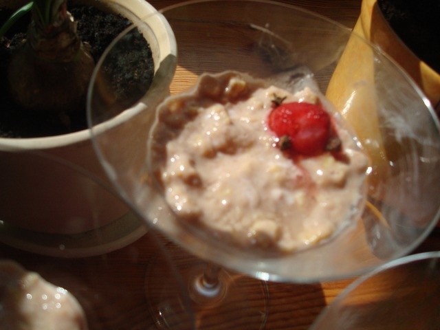 Yogurt jelly-cocktail 