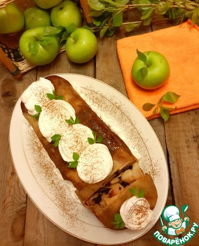 Apple brown Betty pancakes