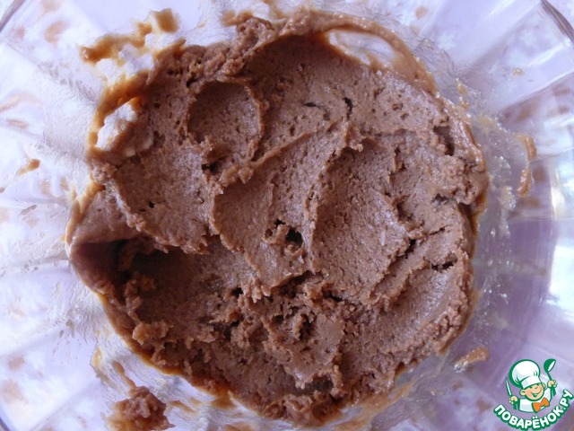 Cake with cocoa
