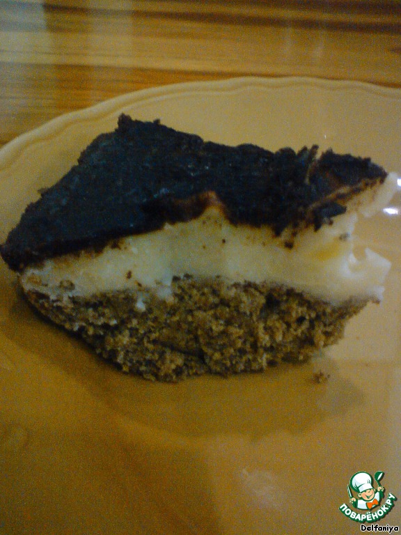 Сметанник на овсяно-ржаном корже