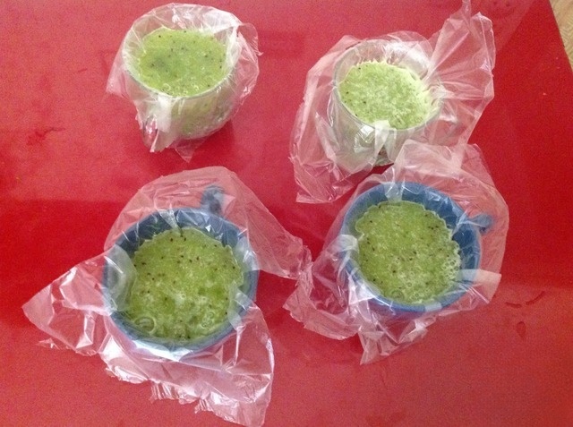 Экстралетний сорбет из киви