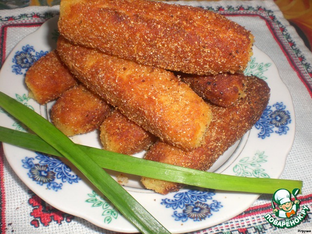 Potato and cheese croquettes