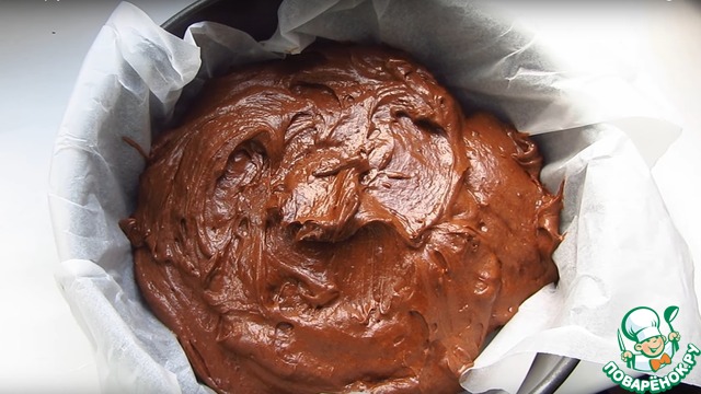 Шоколадный брауни с орехами