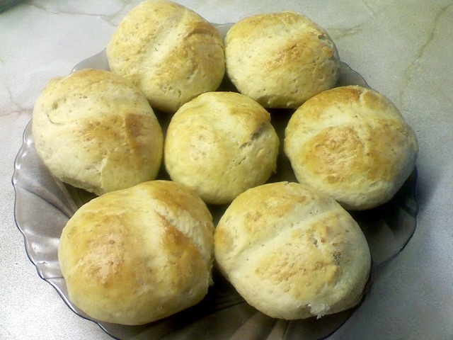 Булочки молочные