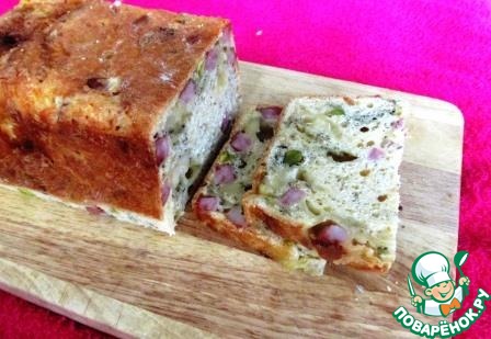 Закусочный хлеб с ветчиной