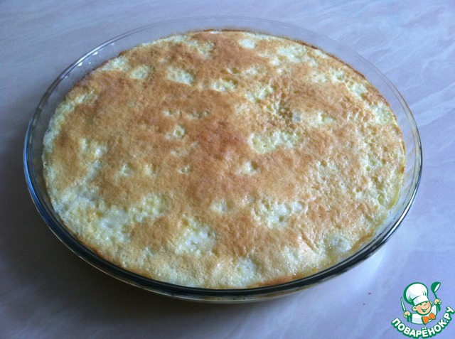 Cottage cheese casserole