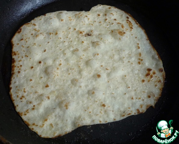 Cakes of millet flakes