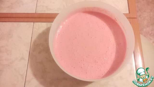 Strawberry ice cream