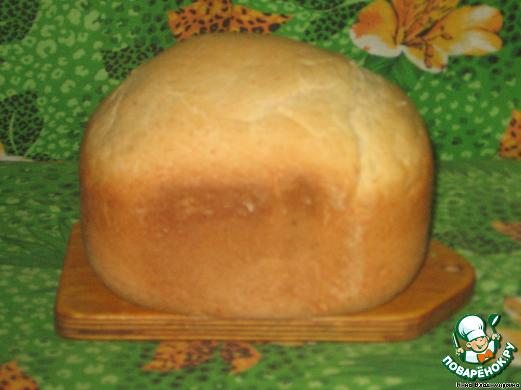 Bread with a huge mess