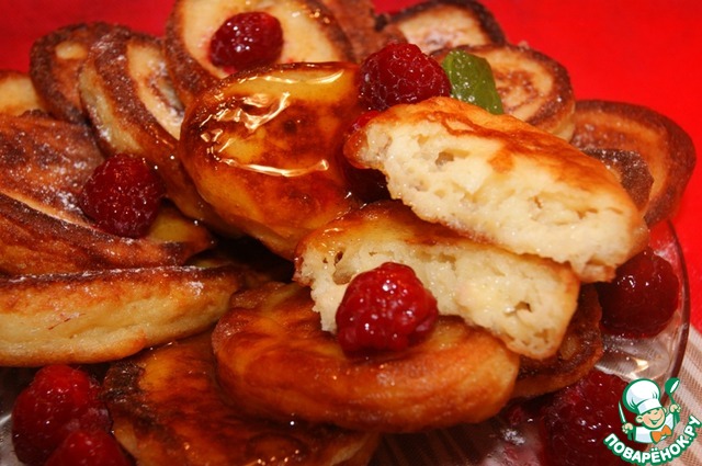 Yeast fritters choux pastry