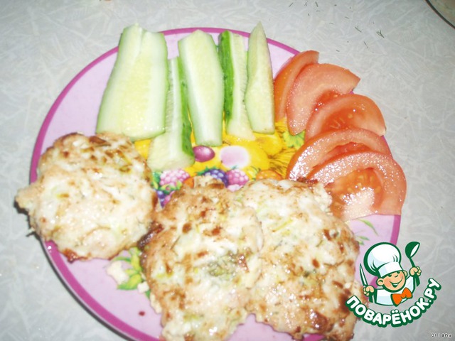 Cutlets of chicken fillets