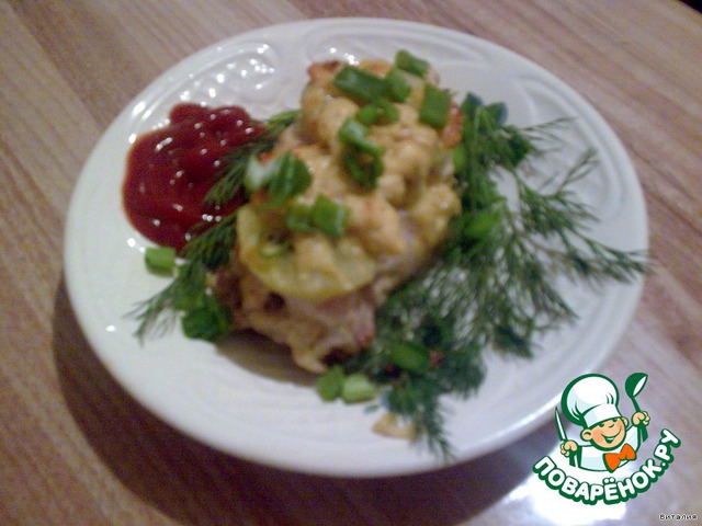 Chicken breast with kiwi