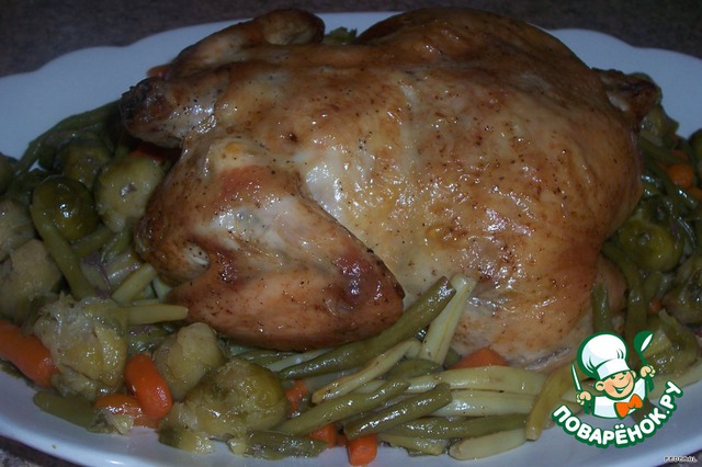 Chicken with vegetables