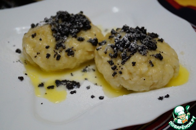 Кнедли с маком по-немецки