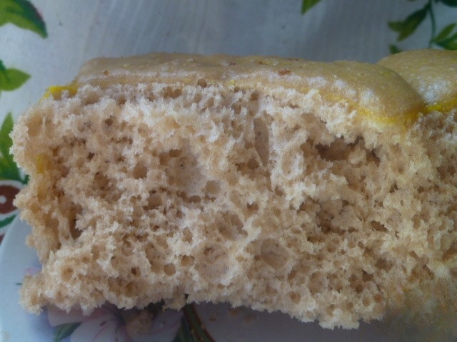 Сахарно-шоколадные булочки на закваске