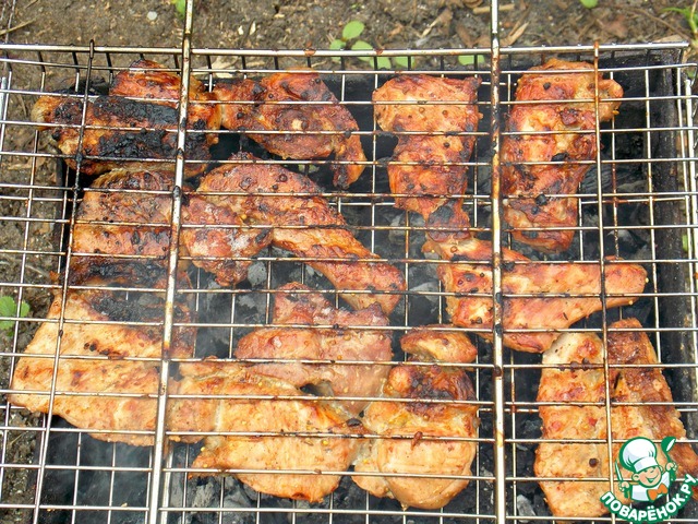 Barbecue-pork chop