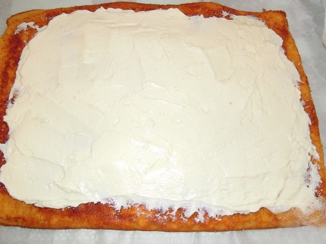 Тыквенный рулет 