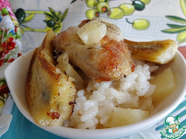Chicken in Caribbean