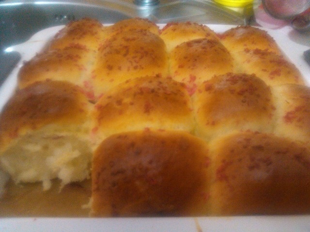 Scones with currant jam