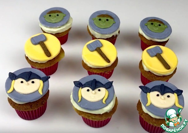 Кексы в стиле фильма 