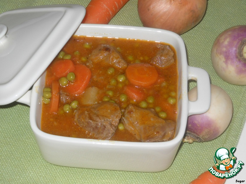 Рагу из баранины с репой или Navarin