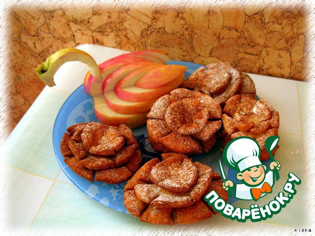 Розочки из хвороста