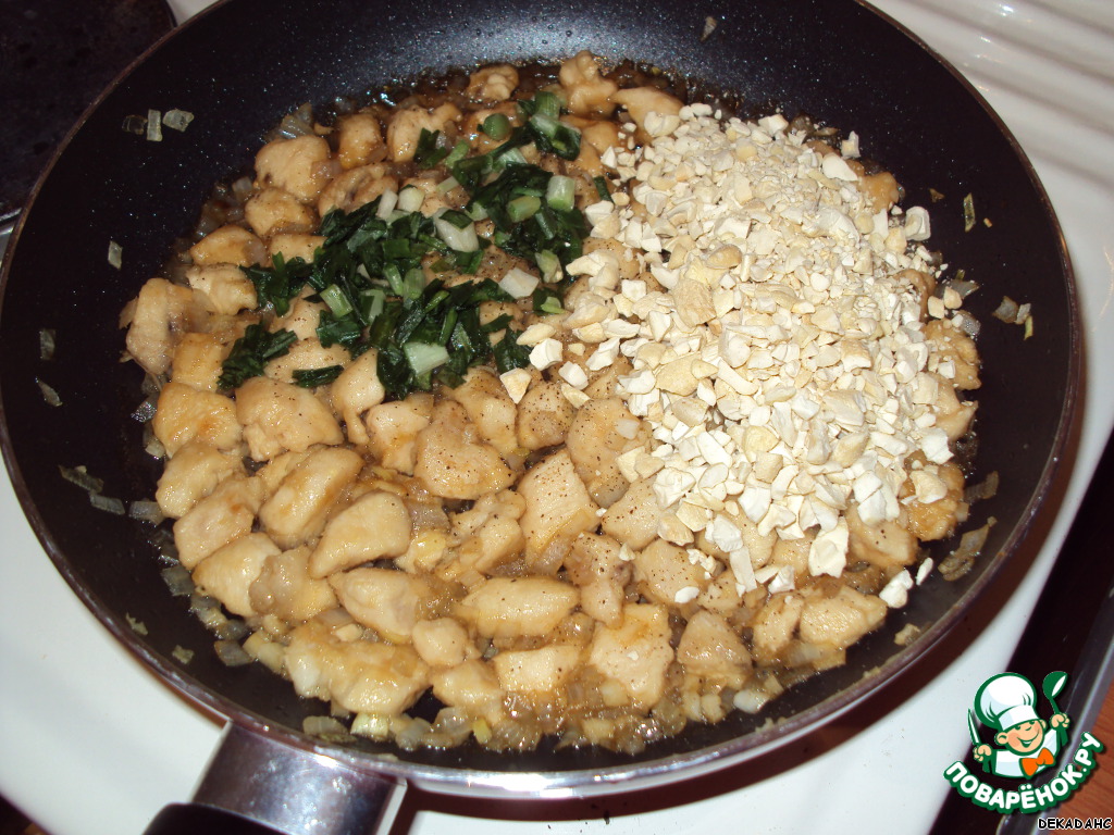 Chicken with cashew