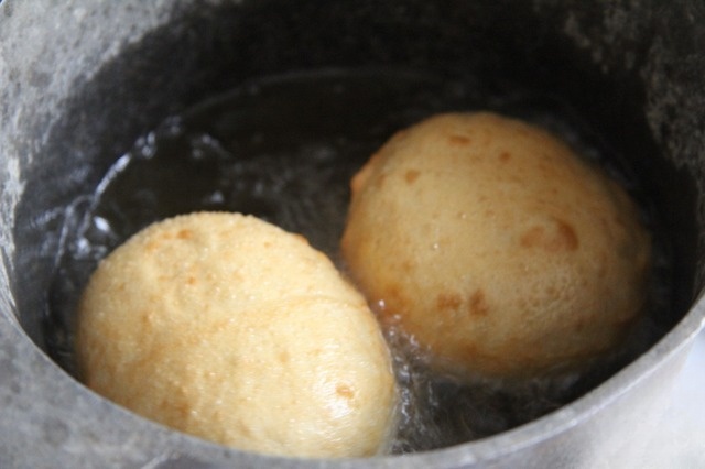 The special donuts with filling