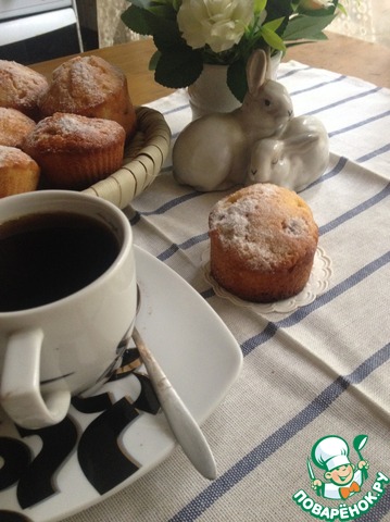 Rum muffins with raisins