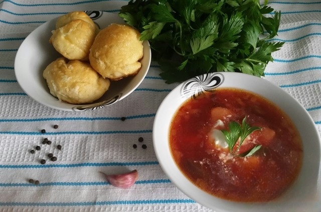 Чесночные пампушки